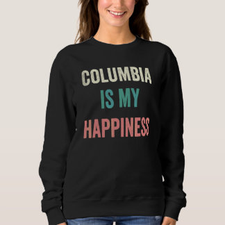 Moletom Columbia É Minha Felicidade