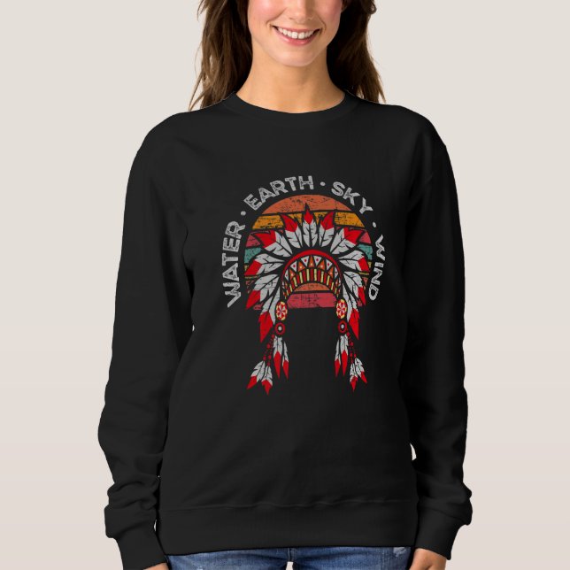 Moletom Columbus American Regalia Tribe Ethnic Pride Premi (Frente)