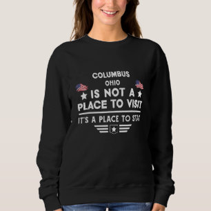 Moletom Columbus Ohio Lugar para ficar USA Casa Cidade