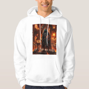 Moletom com Arte de Fantasia Misteriosa Ceifador G