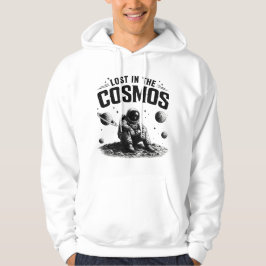Moletom com Capuz Astronauta Perdido no Cosmos Bra