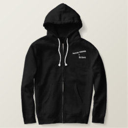 Moletom Com Capuz Bordado Hoodie de logotipo bordado