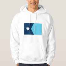Moletom com Capuz com a Bandeira de Minnesota, EUA
