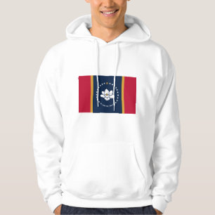 Moletom com Capuz com a Bandeira do Estado do Miss