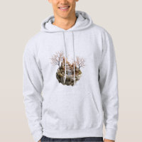 Moletom com Capuz da Fantasia da Cachoeira da Ilha