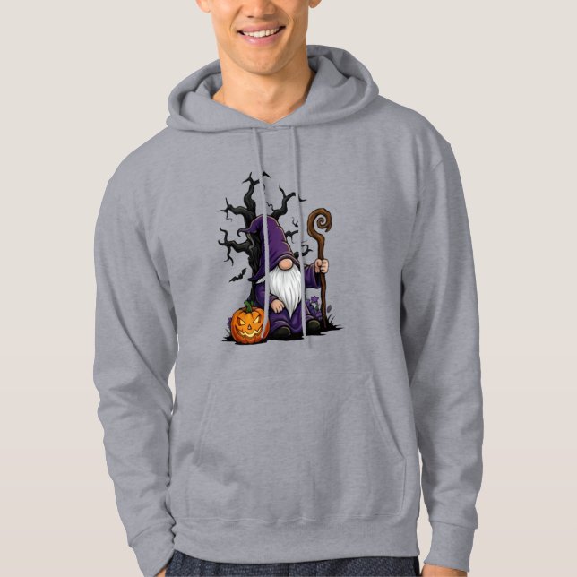 Moletom com Capuz de Gnome de Halloween Adulto (Frente)
