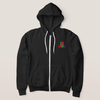 Moletom com Capuz e Zíper do Logo Clássico