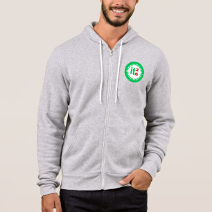 Moletom com capuz e zíper masculino SUN ITALIA 26