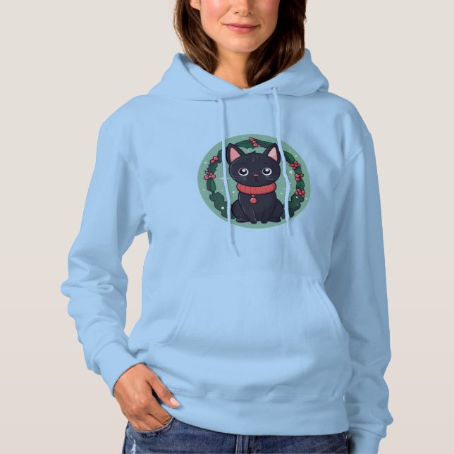Moletom com capuz feminino (Frente)