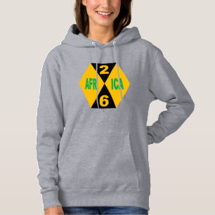 Moletom com capuz feminino cinza DESIGN ÁFRICA