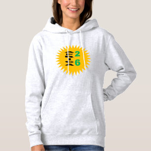 Moletom com capuz feminino cinza SUN AFRICA 26