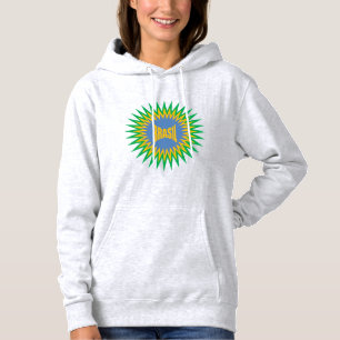Moletom com capuz feminino cinza SUN BRASIL