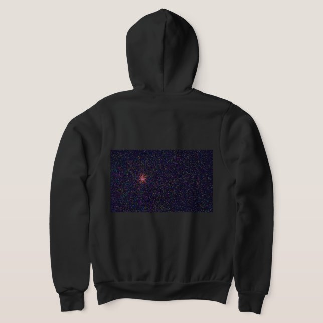 Moletom com Capuz Feminino Upper Dimension of Univ (Postura das costas)
