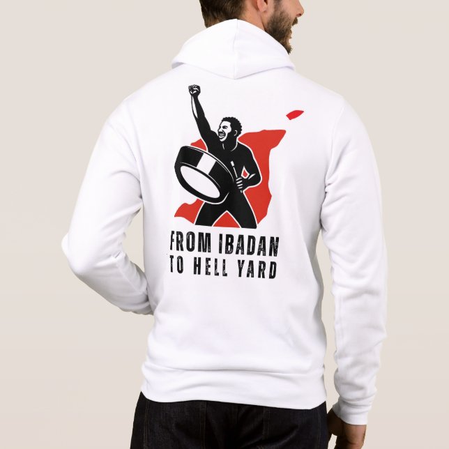 Moletom com capuz FITHY masculino (Verso)