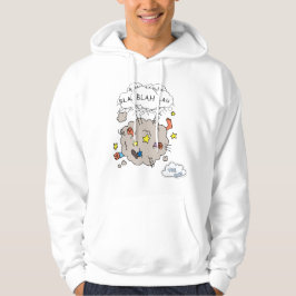 Moletom com Capuz Masculino Nuvem de Luta de Quadr