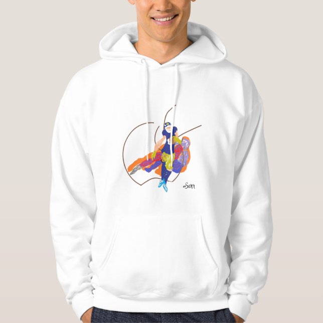 Moletom com Capuz para Adulto: Touchdown (Frente)