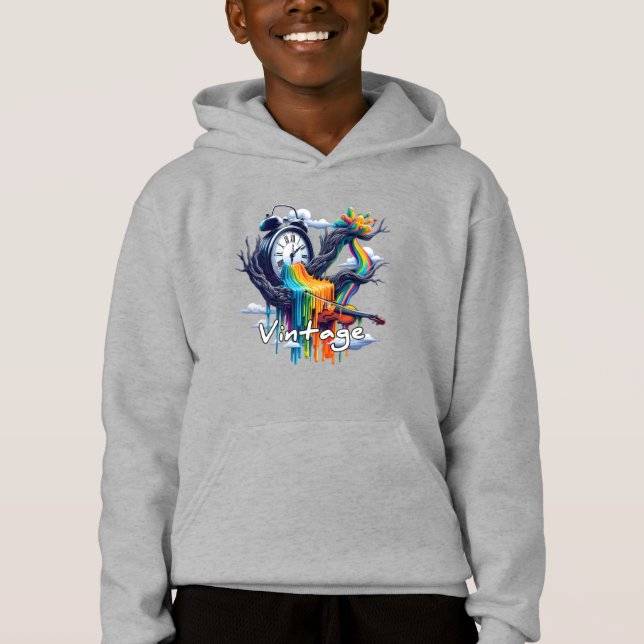 Moletom com Capuz para Crianças (Frente)