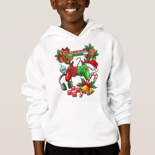 Moletom com Capuz para Crianças de Natal