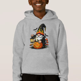 Moletom com Capuz para Crianças Gnome de Halloween