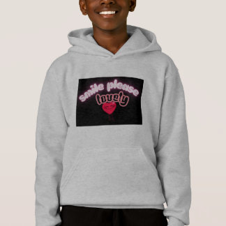 Moletom com Capuz para Crianças Smile Please