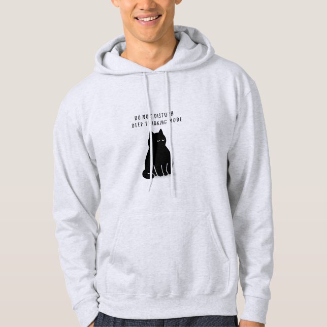 Moletom com Capuz para Homens do Modo de Pensament (Frente)