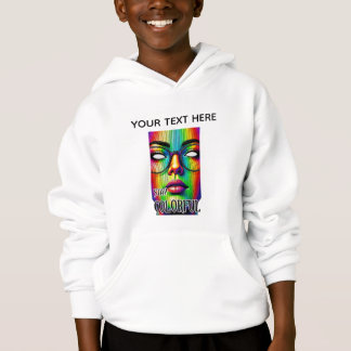 Moletom com capuz personalizado para crianças