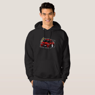 Moletom com Capuz Preto para Amante de Carro Diver