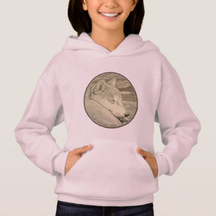 Moletom com Capuz Shiba Inu Camiseta de Cachorro M