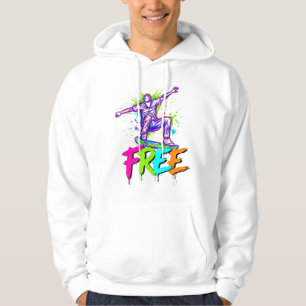 Moletom com Capuz Skateboard Freedom