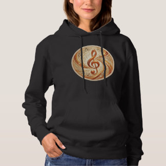 Moletom com clave de sol musical vintage - Clave a