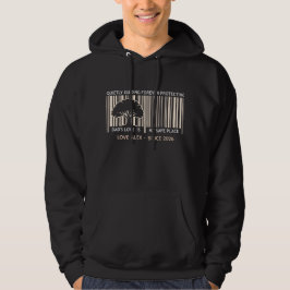 Moletom com Código de Barras Personalizado para o