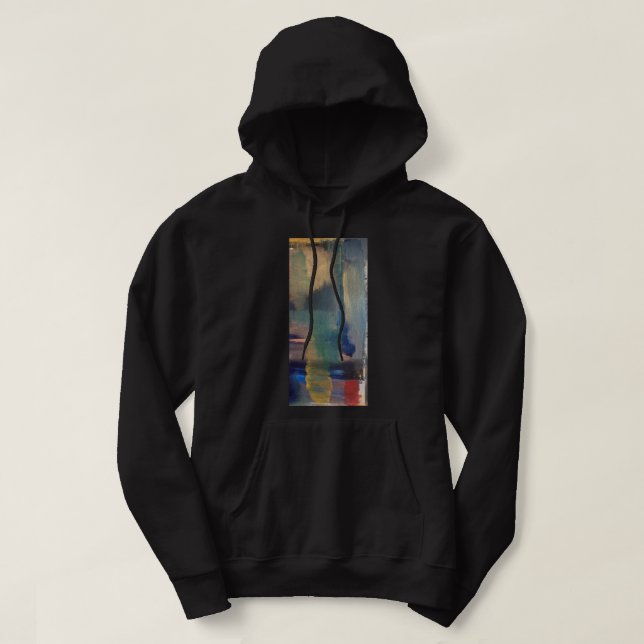 Moletom com Design Abstrato (Frente do Design)