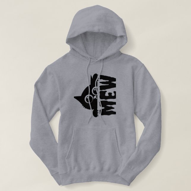 Moletom com design de gato fofo (Frente do Design)
