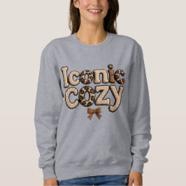 Moletom com Estilo de Fio Falso Iconic Mom – P Coz