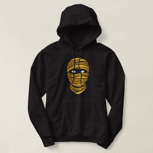 Moletom com Gráfico de Múmia Elétrica Ousada – St (Frente do Design)