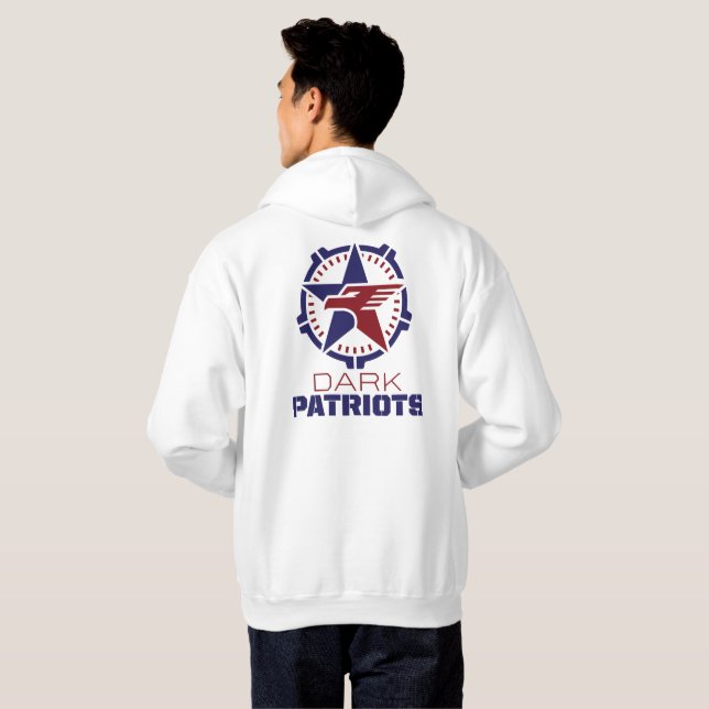 Moletom com Logo Dark Patriots Masculino Gg (Parte Traseira Completa)