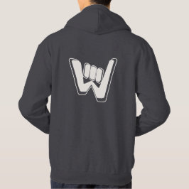 Moletom com Logo Off-White Wave and Walk Essential