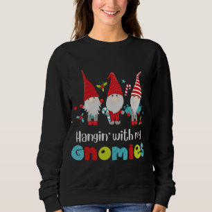 Moletom Com Minha Enfermeira Nefrologia Gnomias Xmas Nurs