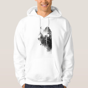 Moletom com Paisagem de Pagode Zen em Tinta Japone