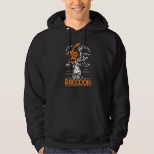 Moletom com um Raccoon