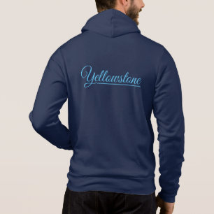 Moletom com Zíper Masculino-Yellowstone