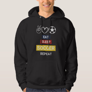 Moletom Coma, Dorme, Futebol, Repita