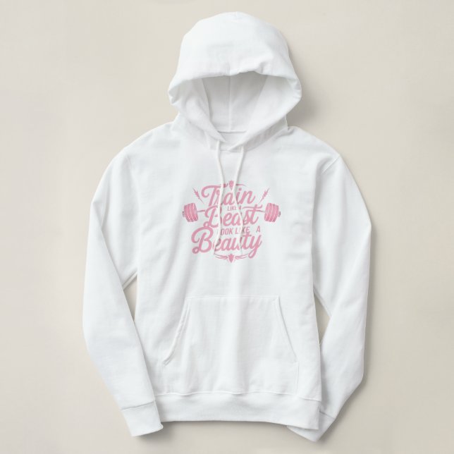 Moletom  Coma Dorme Levanta Repete – Viciado em Academia  (Frente do Design)