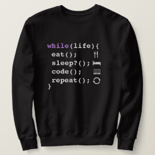 Moletom Coma Dormir Código Repetir – Programador Minimalis