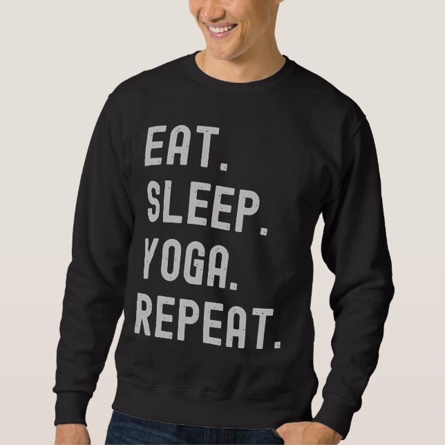 Moletom Coma Ioga Do Sono Repetir 60 (Frente)