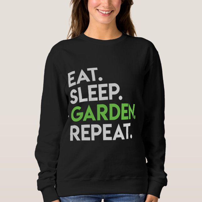 Moletom Coma Jardim do Sono Repetir Jardinagem em Cuta par (Frente)