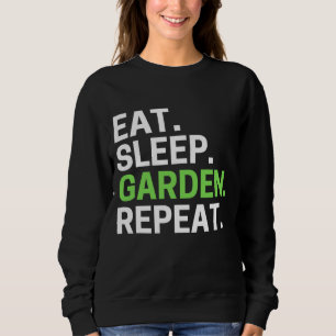 Moletom Coma Jardim do Sono Repetir Jardinagem Engraçado