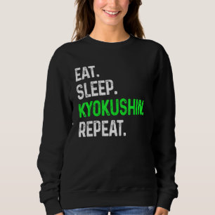 Moletom Coma Kyokushin Repete Combate às Artes Marciais