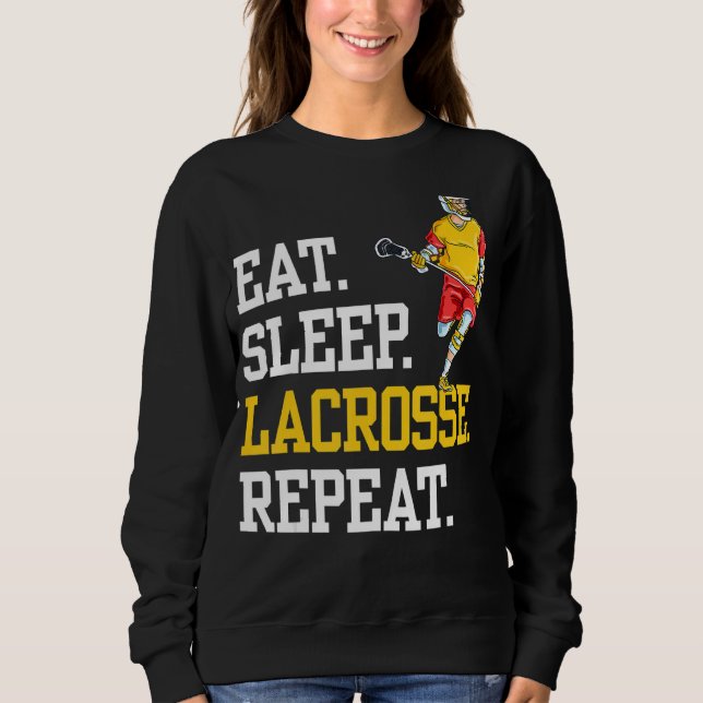 Moletom Coma Lacrosse Repetit Sports Team (Frente)