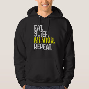 Moletom Coma o mentor do sono Repita o mentor engraçado